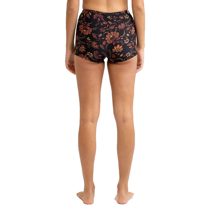 Rhythm Toluca Boy Leg Bikini Bottoms - Women's Black