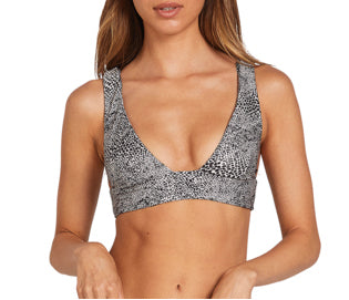 Volcom x Coco Ho Halter Bikini Top - Women's Black