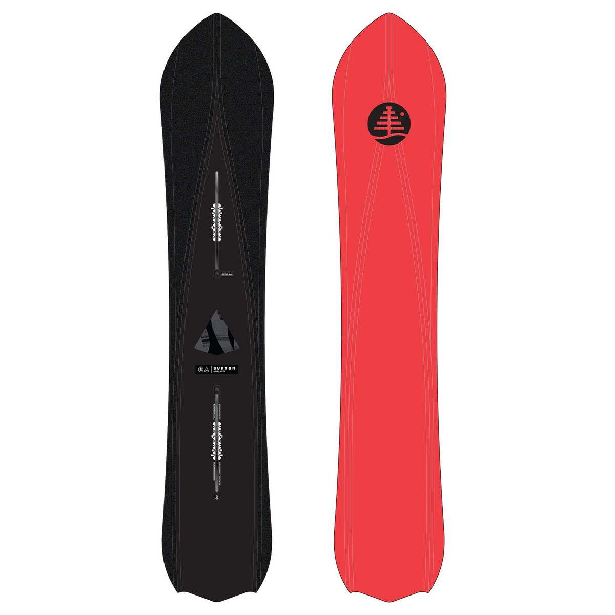 Burton Family Tree 3D Double Dog Snowboard 2021