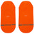 Stance Icon No Show Socks Orange