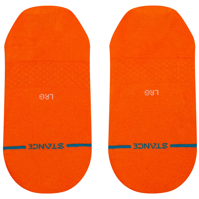 Stance Icon No Show Socks Orange