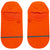 Stance Icon No Show Socks Orange