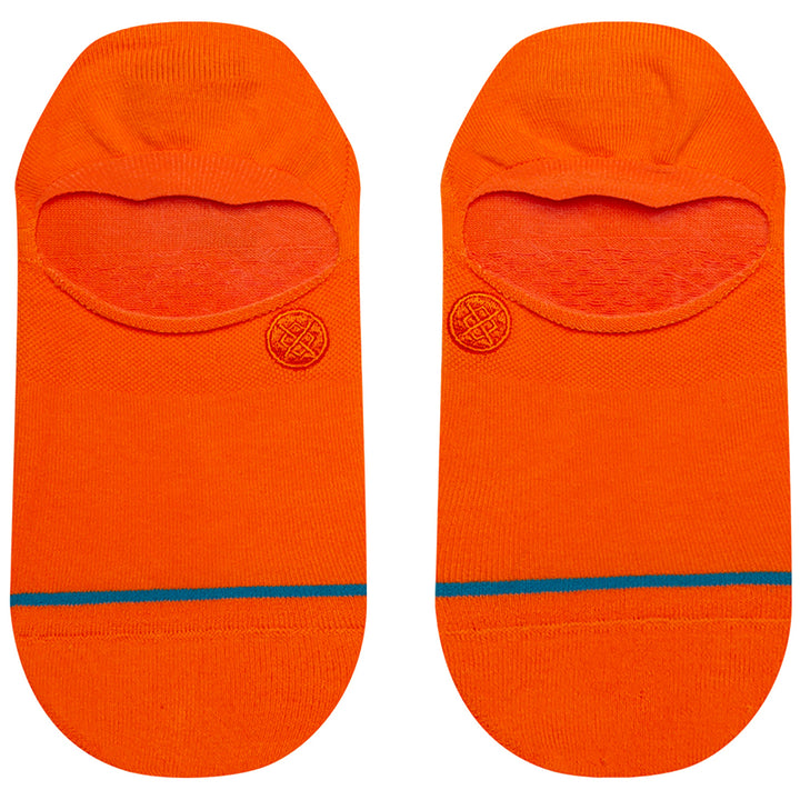 Stance Icon No Show Socks Orange