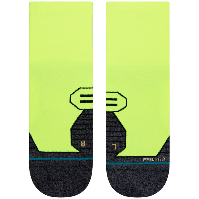 Stance Road Hyper Socks - Unisex Neon Yellow