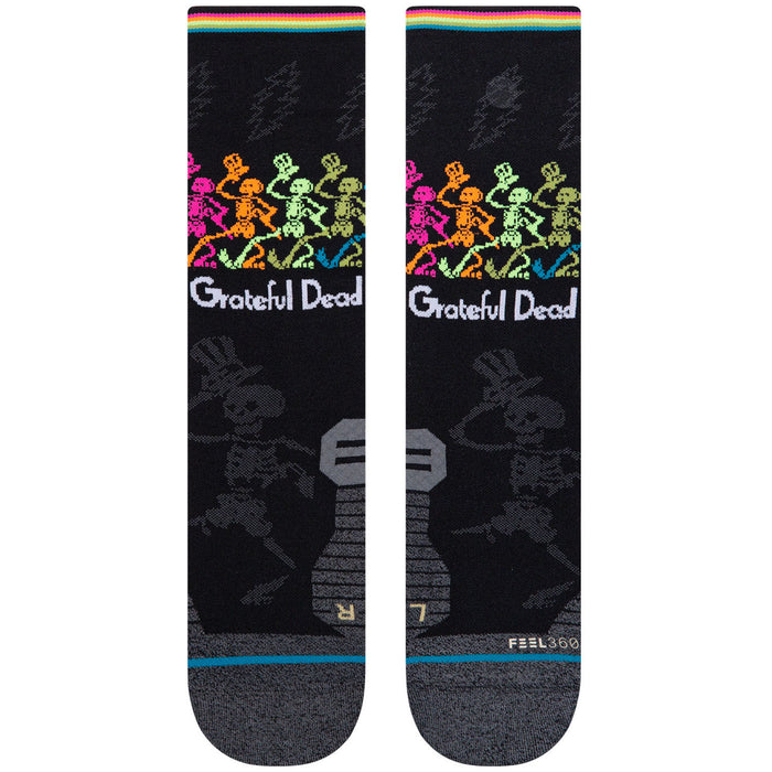 Stance Dancing Dead Socks - Unisex Black