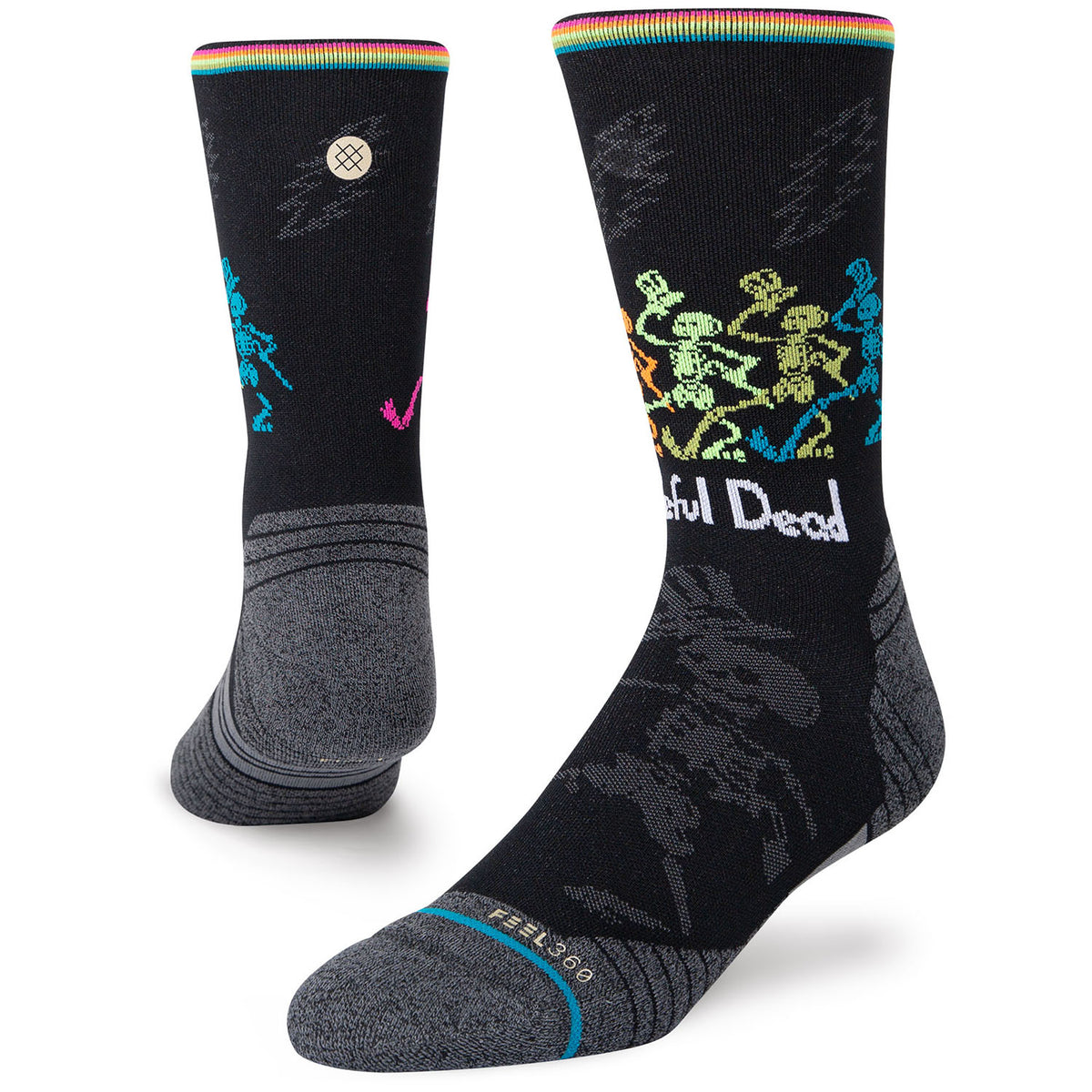 Stance Dancing Dead Socks - Unisex Black