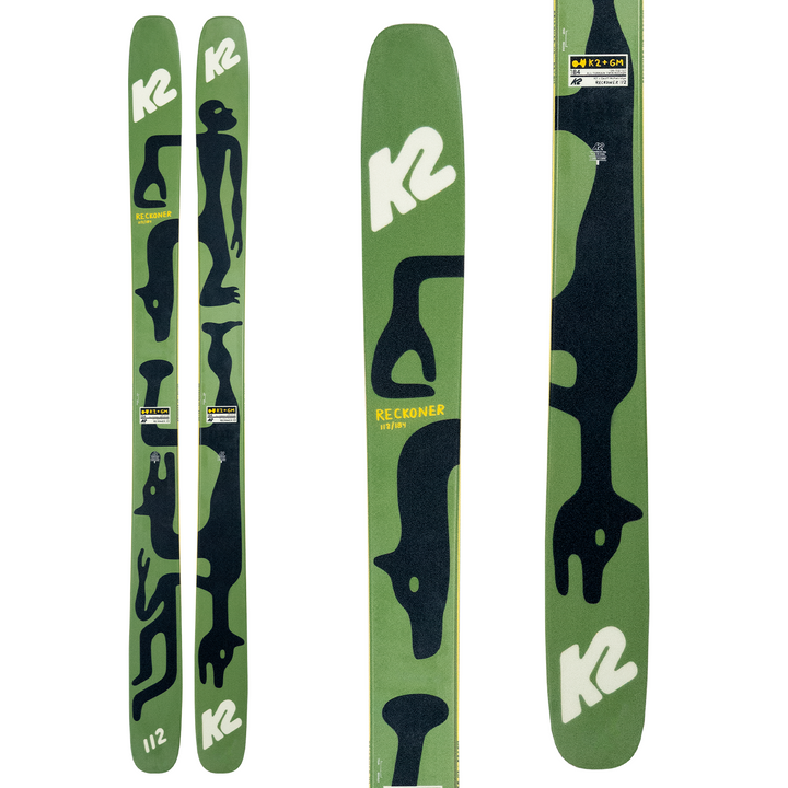 K2 x Geoff McFetridge Reckoner 112 Skis 2021