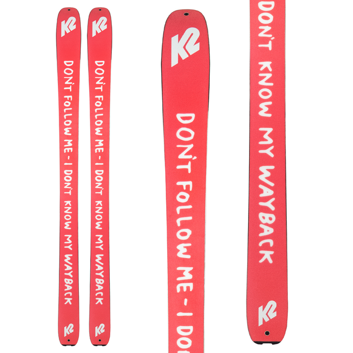 K2 x Geoff McFetridge Wayback 96 Skis 2021