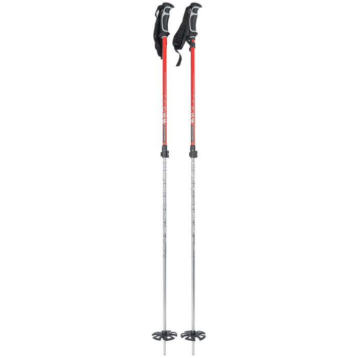 K2 x Geoff McFetridge Lockjaw Adjustable Ski Poles 2021