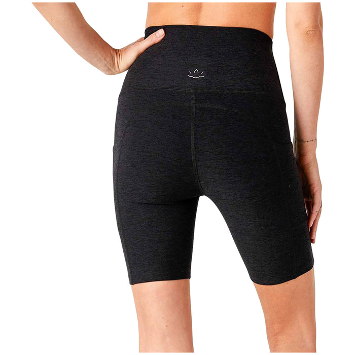 Beyond Yoga Spacedye Team Pockets Biker Shorts - Women's Darkest Night
