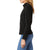 Beyond Yoga On The Go Mock Neck Jacket - Women's Darkest Night