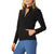 Beyond Yoga On The Go Mock Neck Jacket - Women's Darkest Night