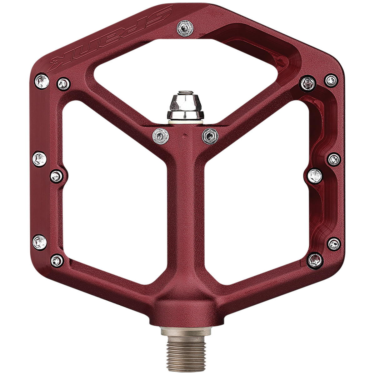 Spank Oozy Reboot Pedals Red
