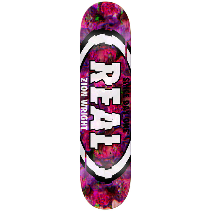 Real Zion Glitch Oval 8.25 Skateboard Deck