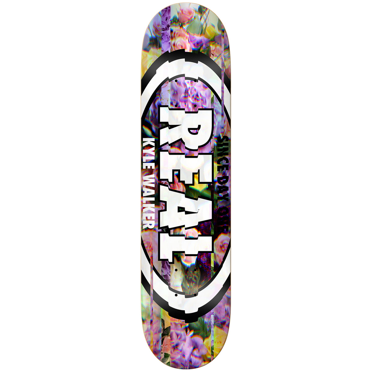 Real Kyle Glitch Oval 8.06 Skateboard Deck