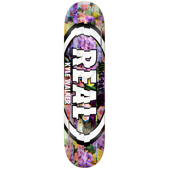 Real Kyle Glitch Oval 8.06 Skateboard Deck