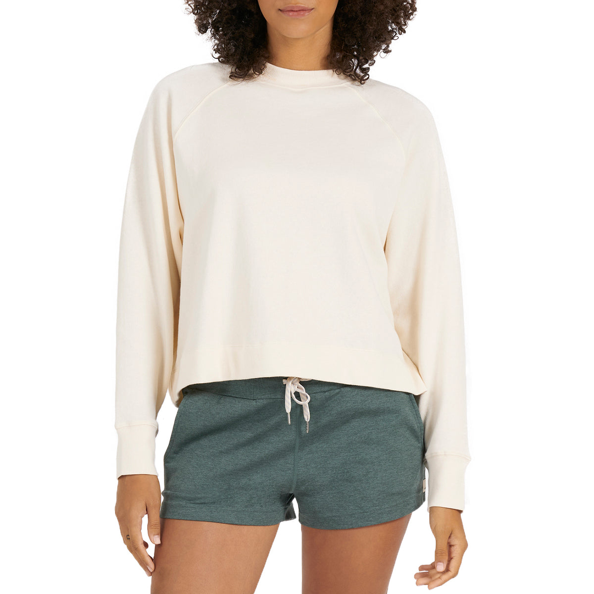 Vuori Sunyside Crew - Women's Natural