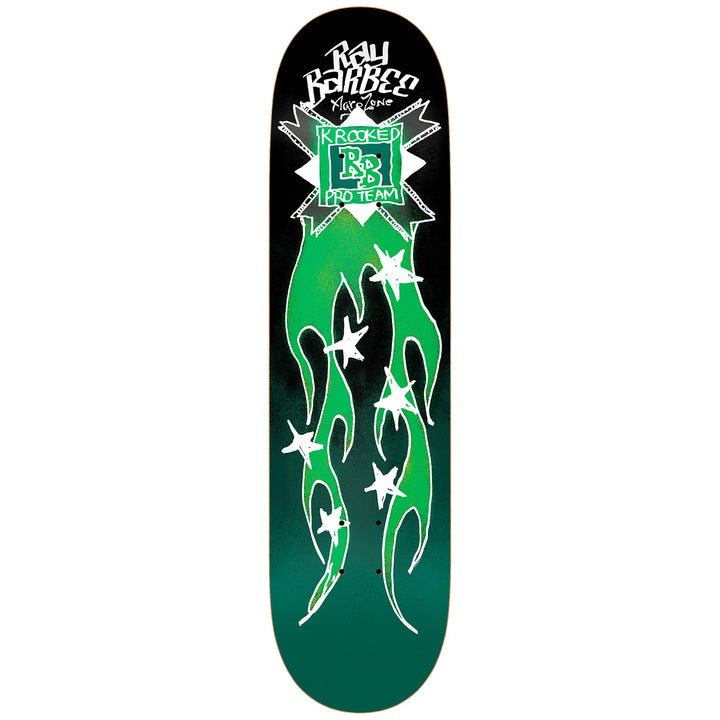 Krooked Barbee Flames 8.38 Skateboard Deck