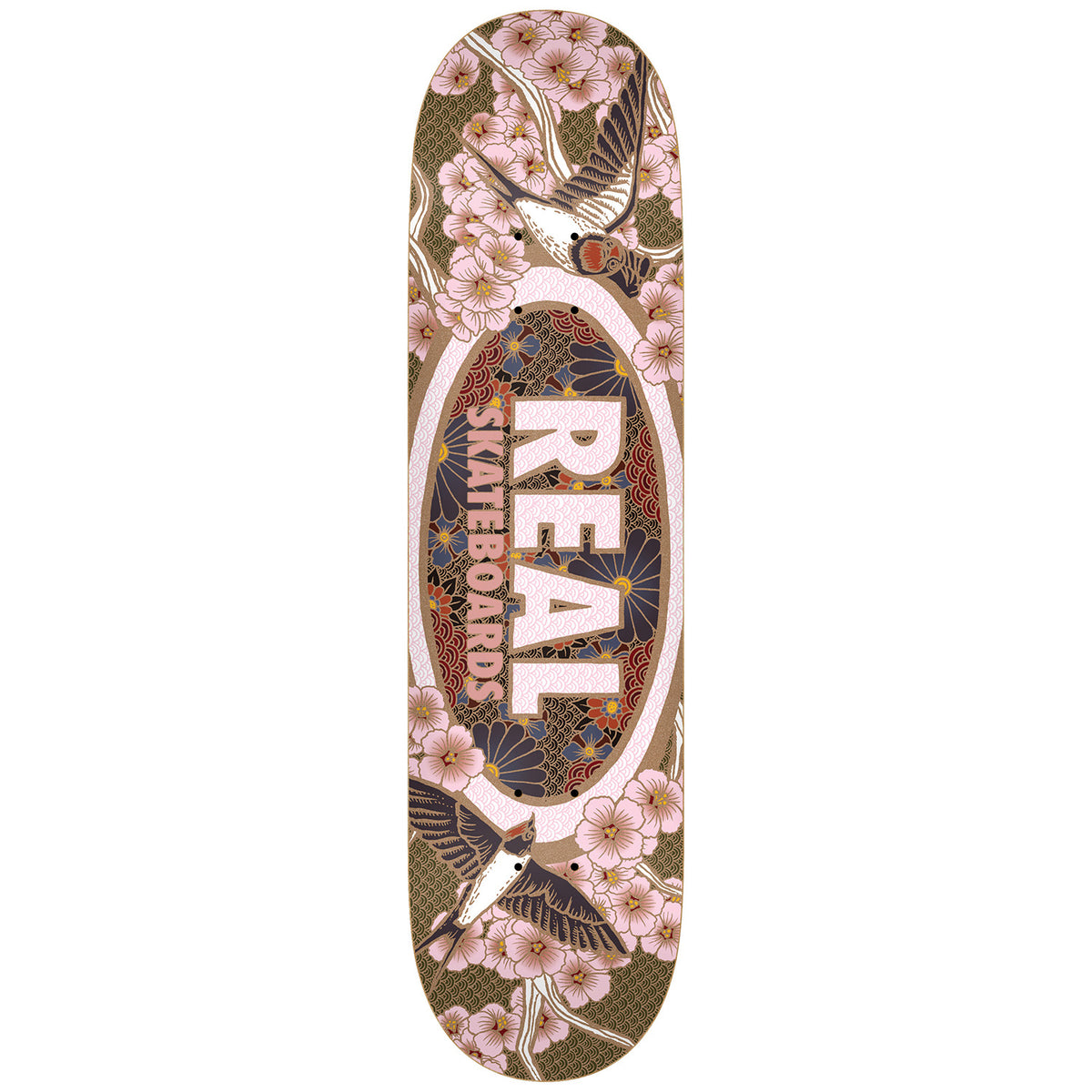 Real Team Oval Priscilla Wilson Guest 8.25 Skateboard Deck