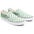 Vans Slip-On Shoes - Women's (Checkerboard) Shale/True White