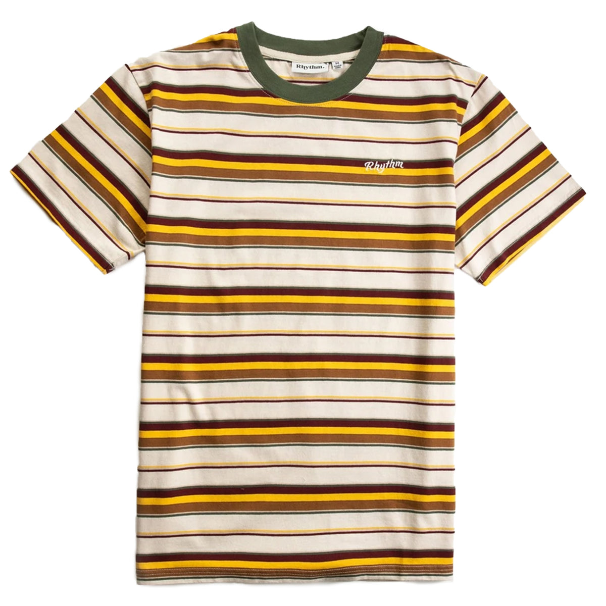 Rhythm Everyday Stripe T-Shirt - Men's Natural