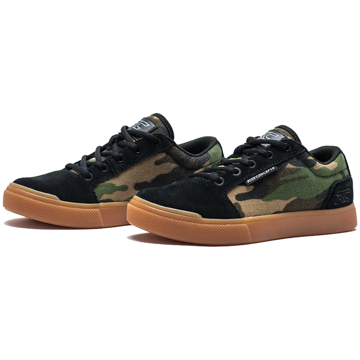 Ride Concepts Vice Shoes - Kids' Camo/Black