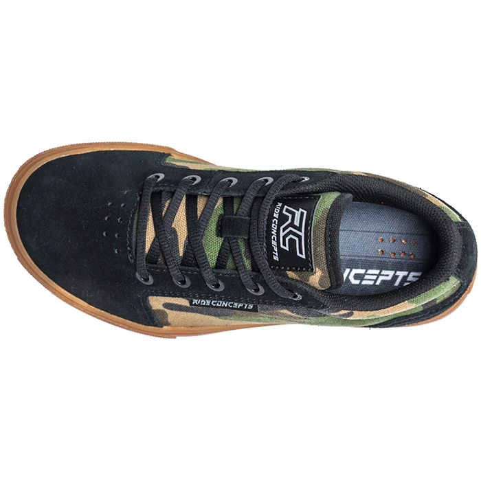 Ride Concepts Vice Shoes - Kids' Camo/Black