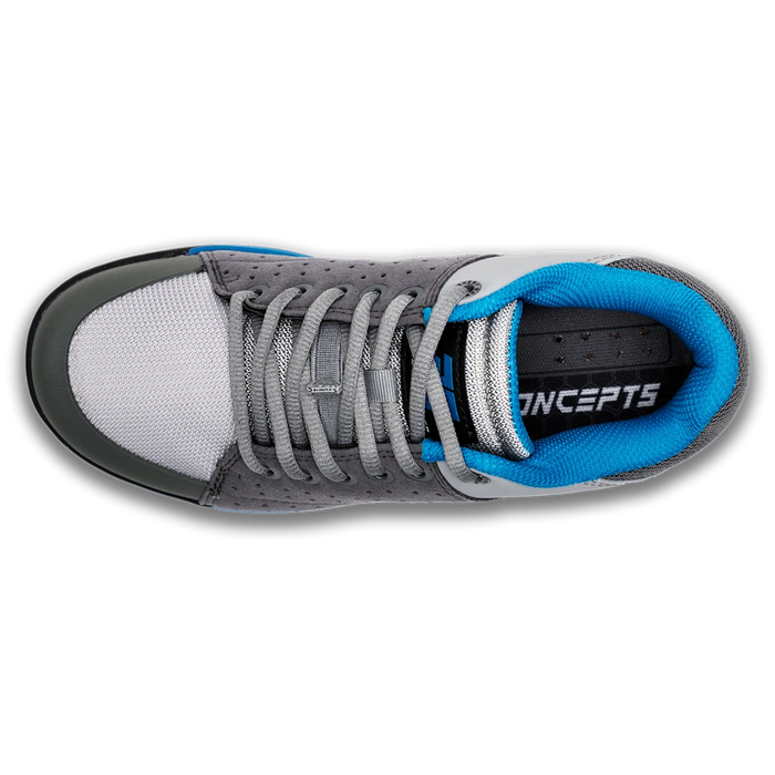Ride Concepts Livewire Shoes - Kids' Charcoal/Blue