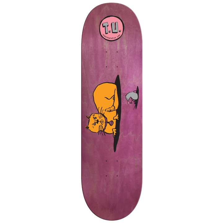 Transportation Unit Cat And Mouse Assorted 8.8 Skateboard Deck