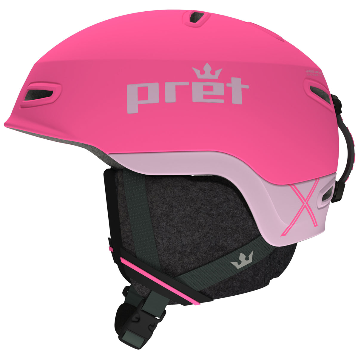 Pret Moxie X Helmet - Kids' Pink