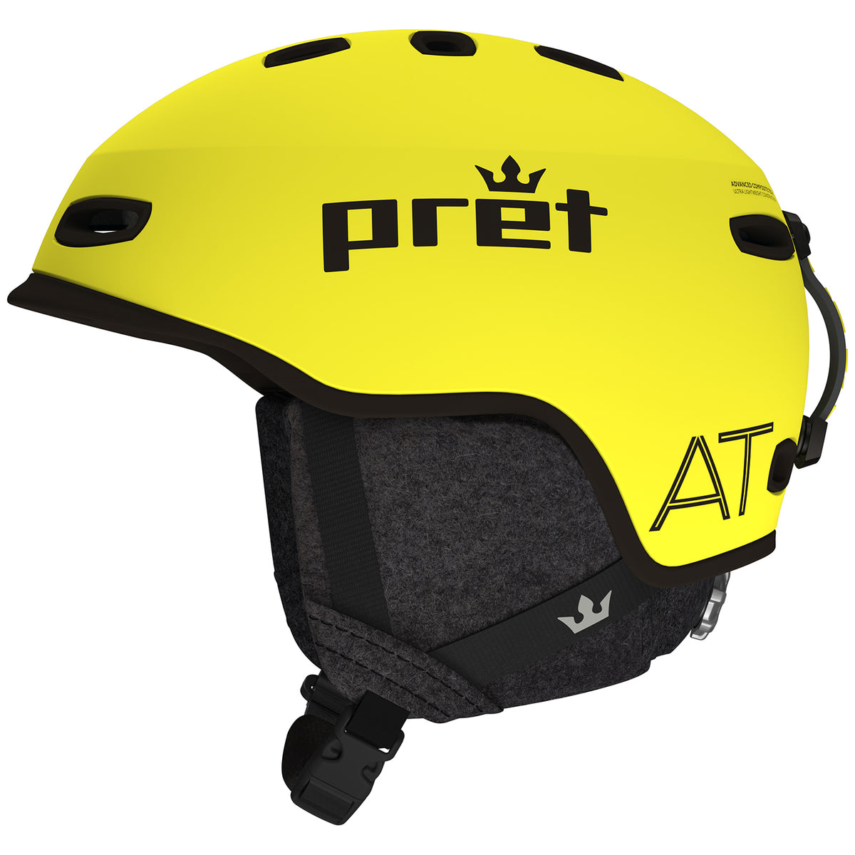 Pret Cynic AT Helmet Yellow