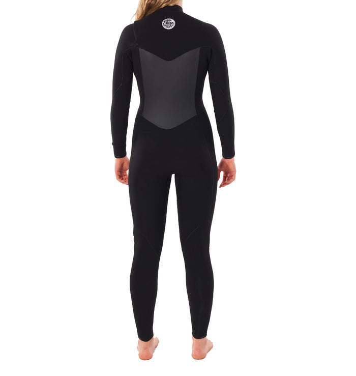 Rip Curl 3/2 Flashbomb Steamer Chest Zip Wetsuit - Women's Black