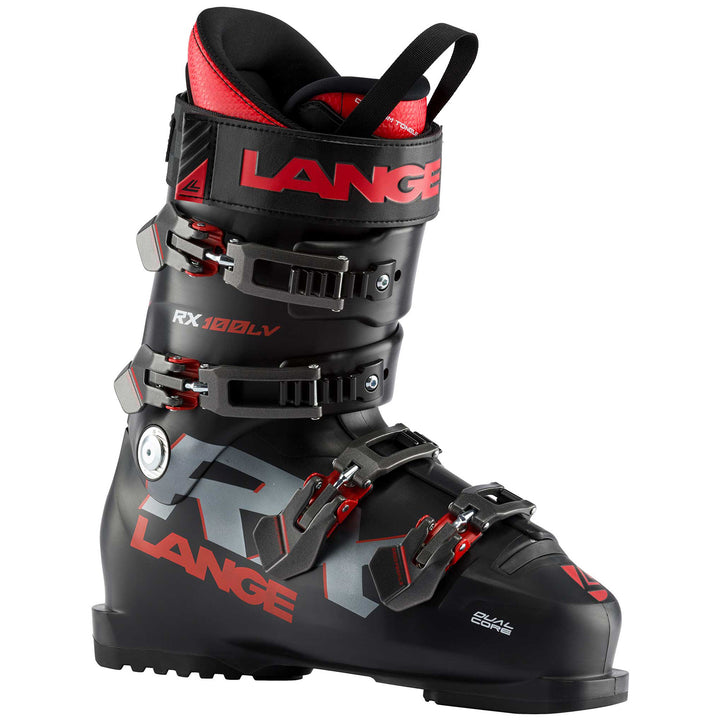 Lange RX 100 LV Ski Boots 2021 Black/Red