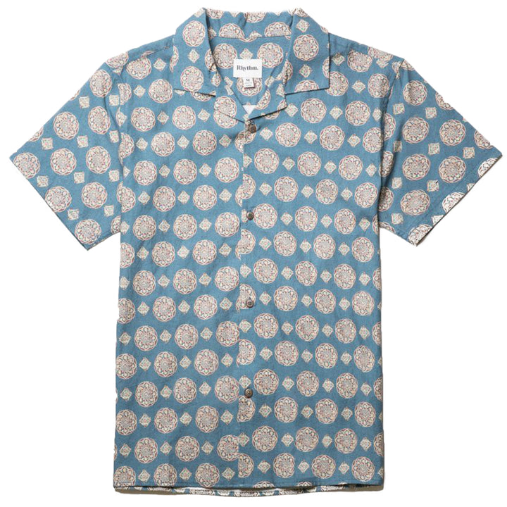Rhythm Kota Short-Sleeve Shirt - Men's Slate