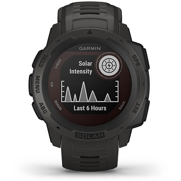Garmin Instinct® Solar GPS Watch Graphite