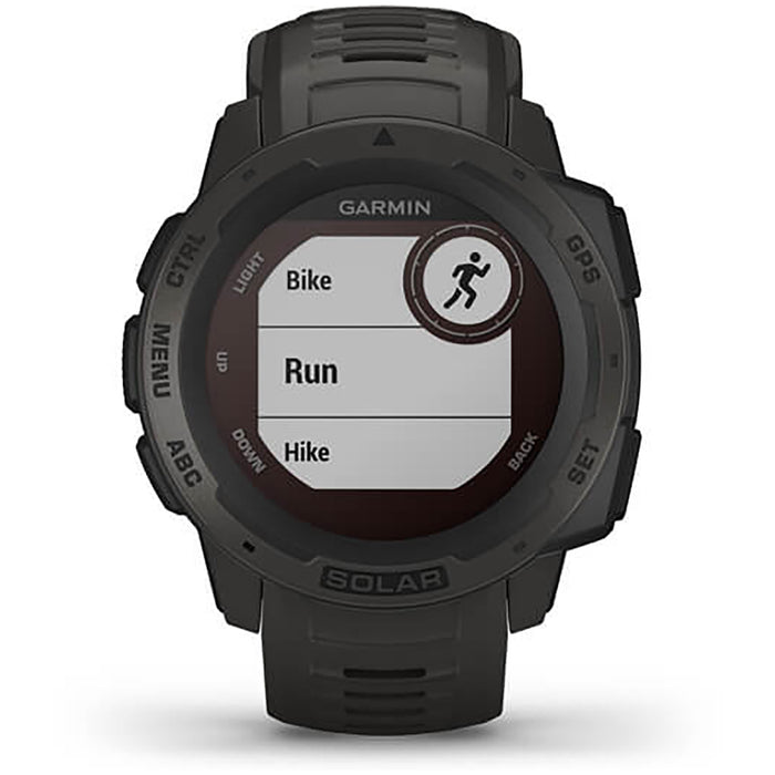 Garmin Instinct® Solar GPS Watch Graphite