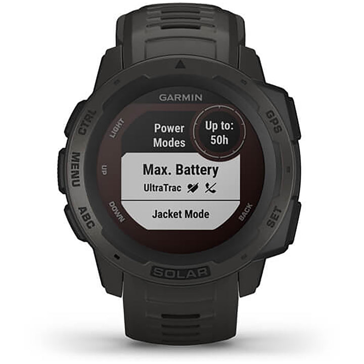 Garmin Instinct® Solar GPS Watch Graphite