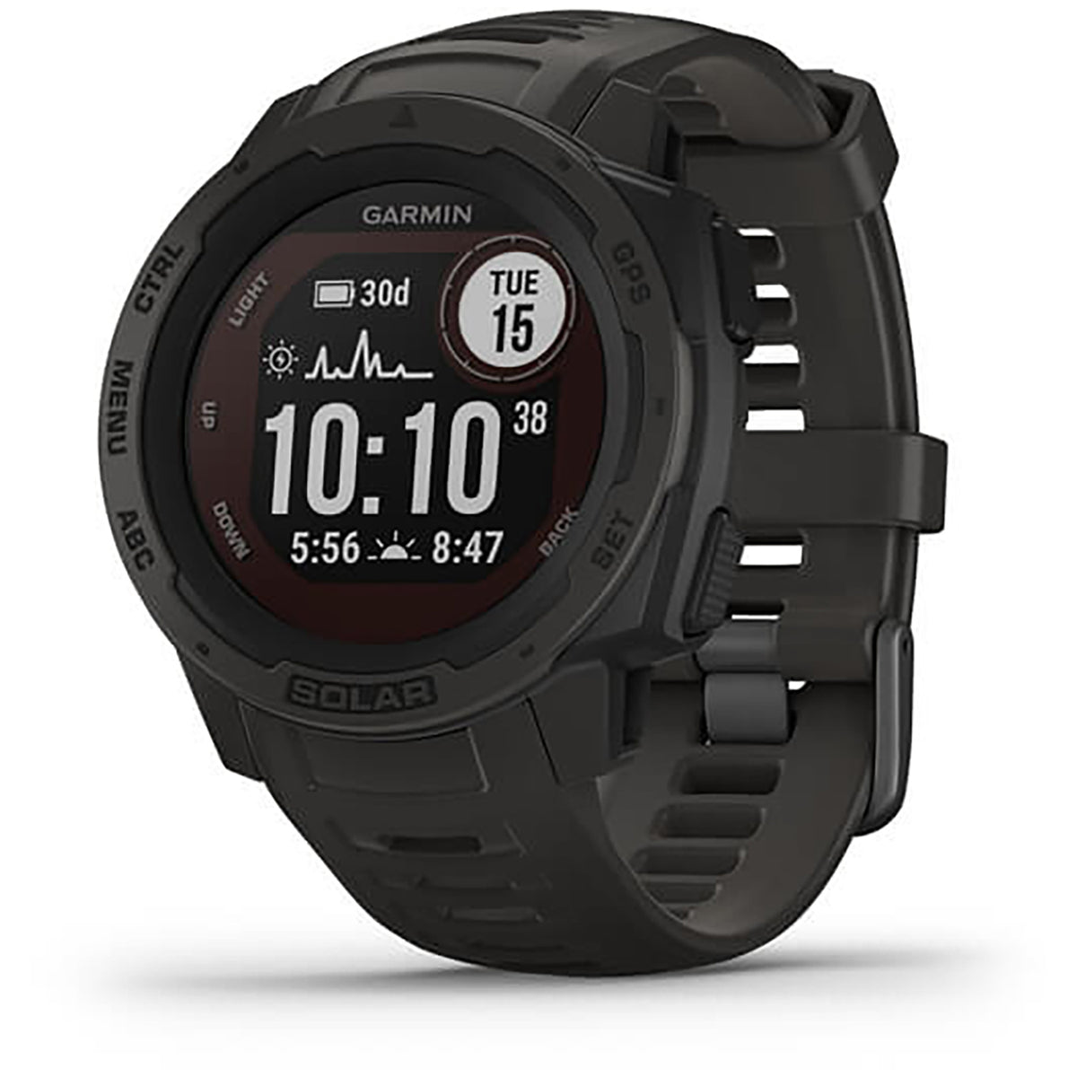 Garmin Instinct® Solar GPS Watch Graphite