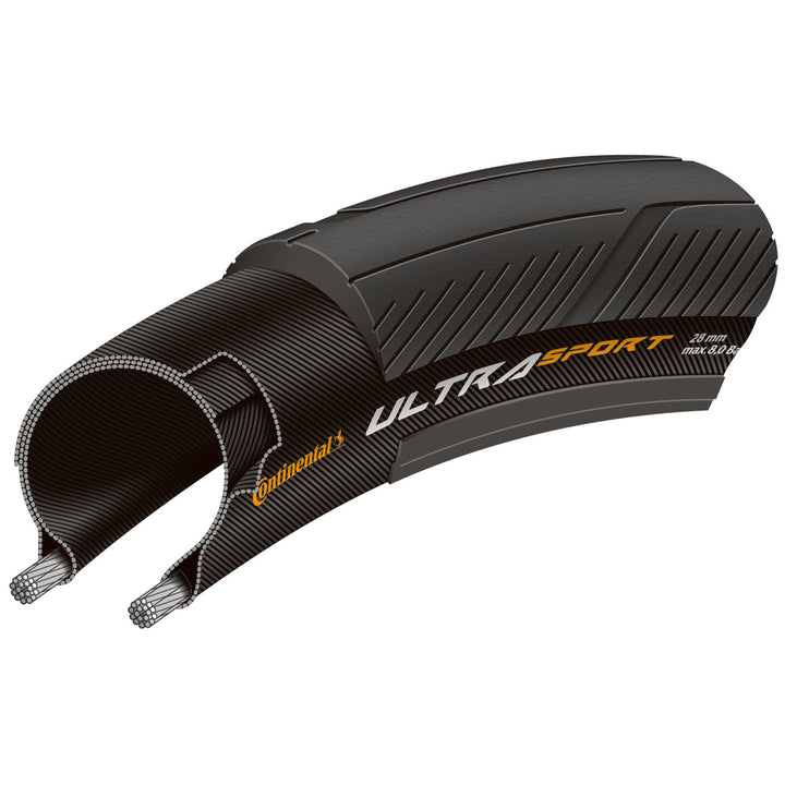 Continental Ultra Sport III PureGrip Folding Tire - 700c