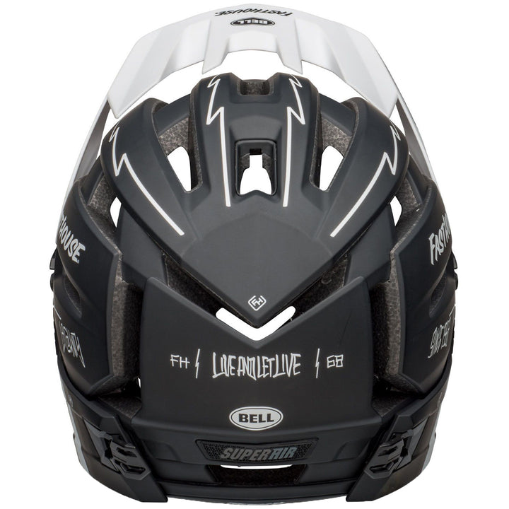 Bell Super Air R Spherical MIPS Bike Helmet Fasthouse Matte Black/White