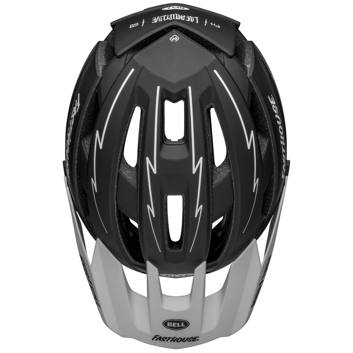 Bell Super Air R Spherical MIPS Bike Helmet Fasthouse Matte Black/White