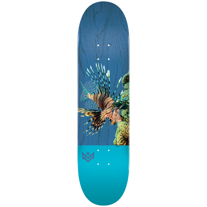 Mini Logo Poison Lion Fish 7.75 Skateboard Deck