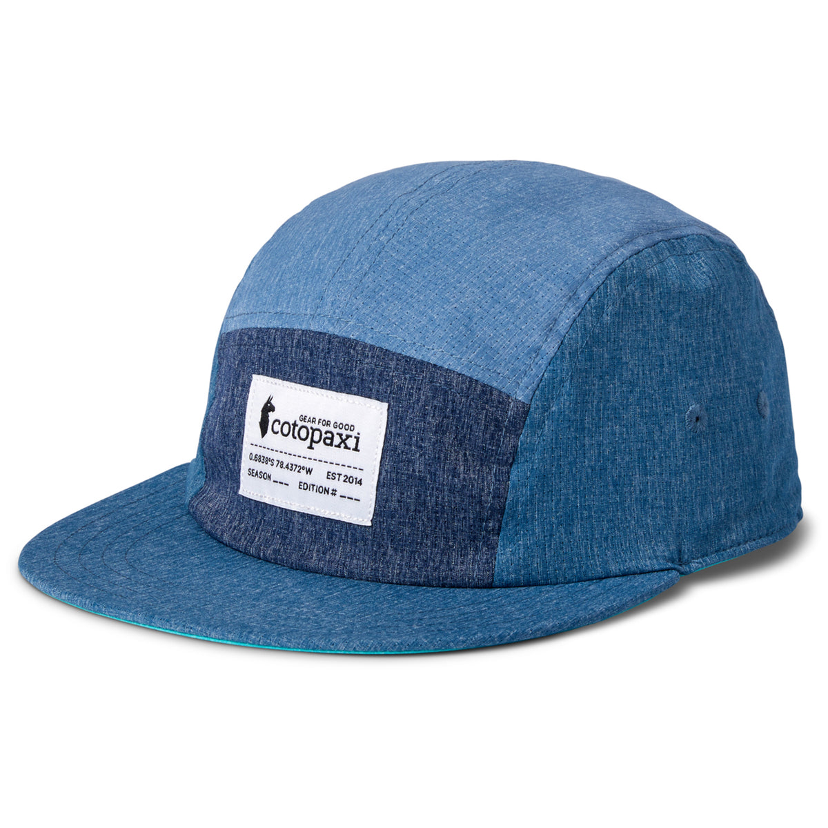 Cotopaxi Adventure Tech 5-Panel Hat Indigo & Denim