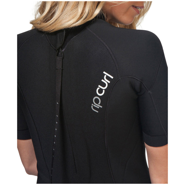Rip Curl 2mm Dawn Patrol Short Sleeve Springsuit - Women's Black