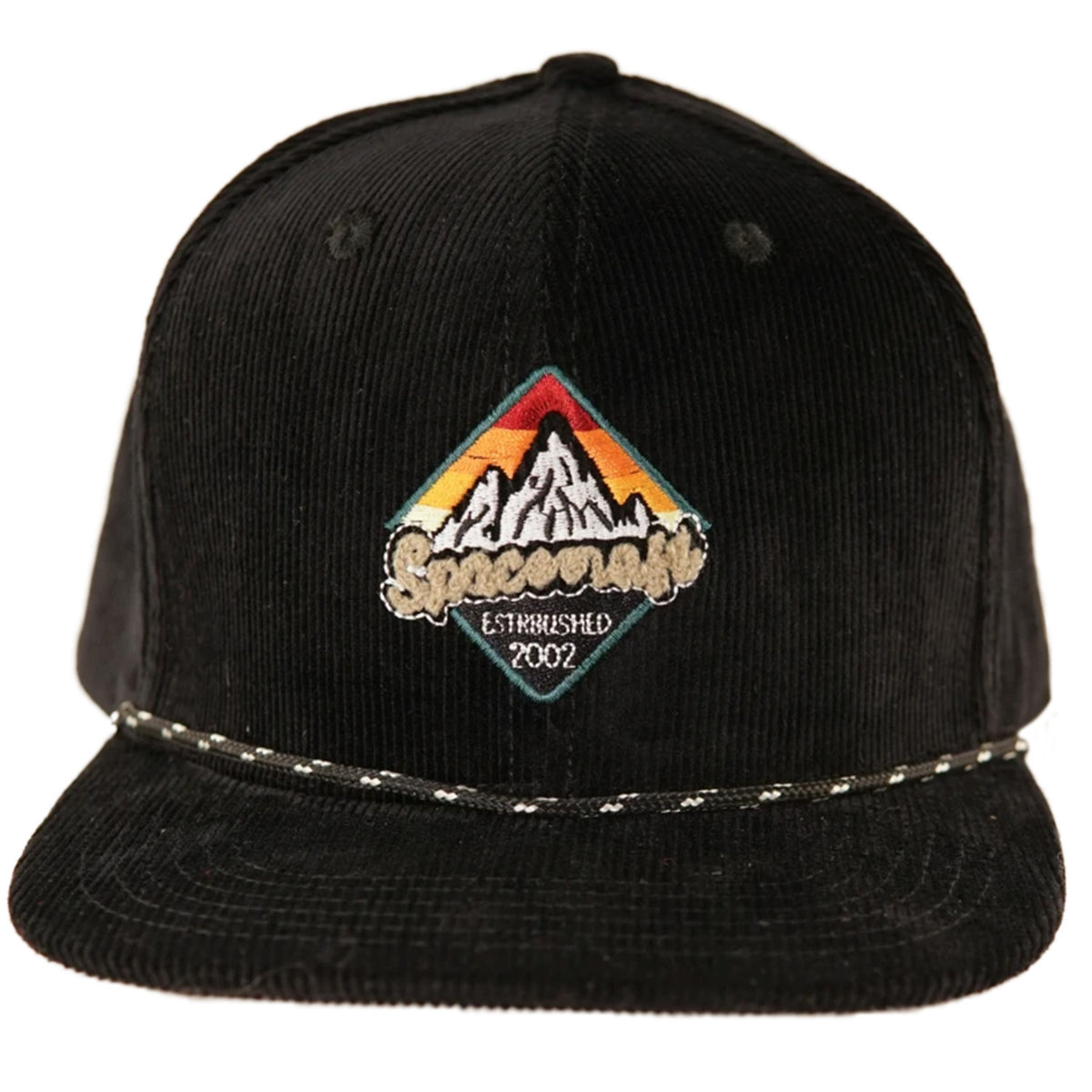 Spacecraft Explorer Cord Cap Charcoal