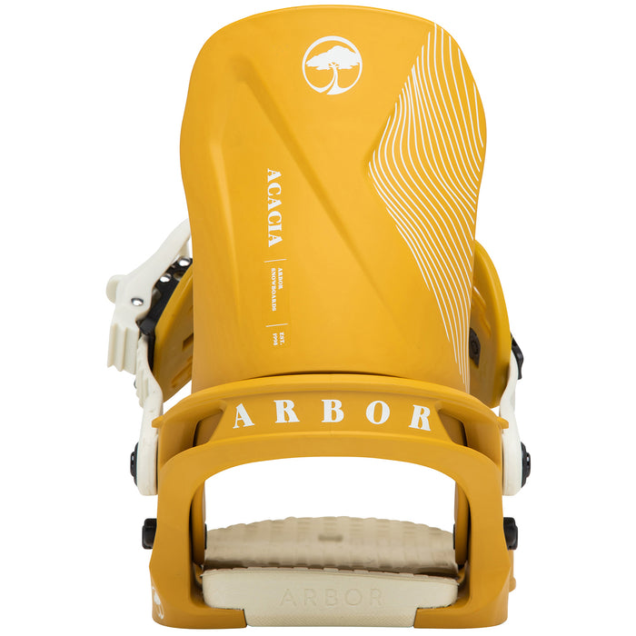 Arbor Acacia Snowboard Bindings - Women's 2022 Mustard