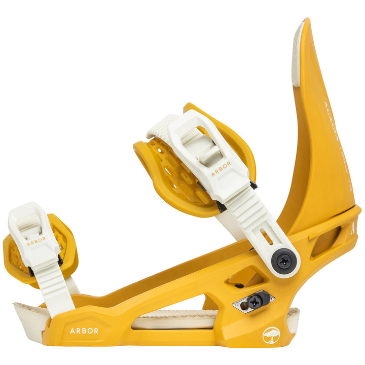 Arbor Acacia Snowboard Bindings - Women's 2022 Mustard