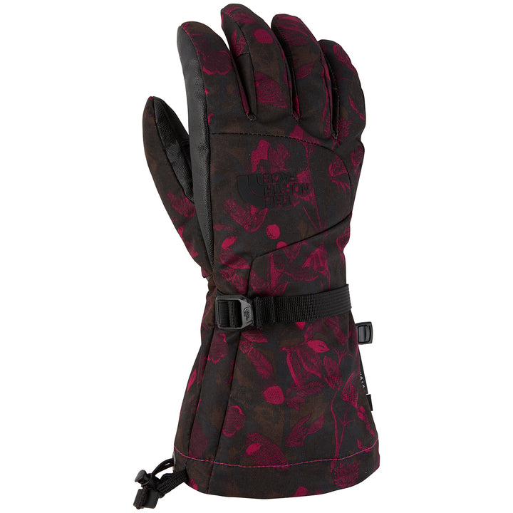 The North Face Montana FUTURELIGHT™ Etip™ Gloves - Women's Roxbury Pink Halftone Floral Print