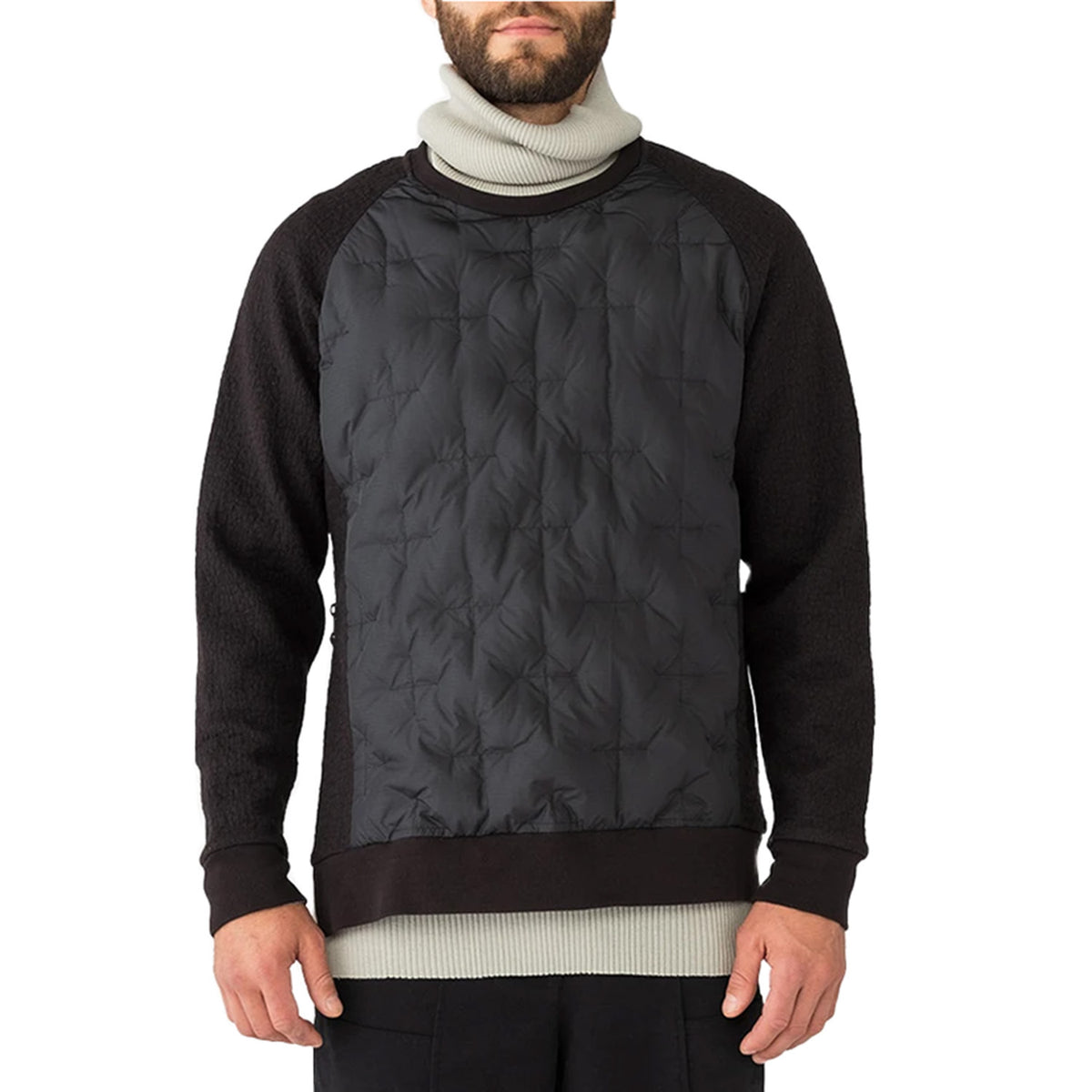 Holden Down Crew Sweater Jet Black