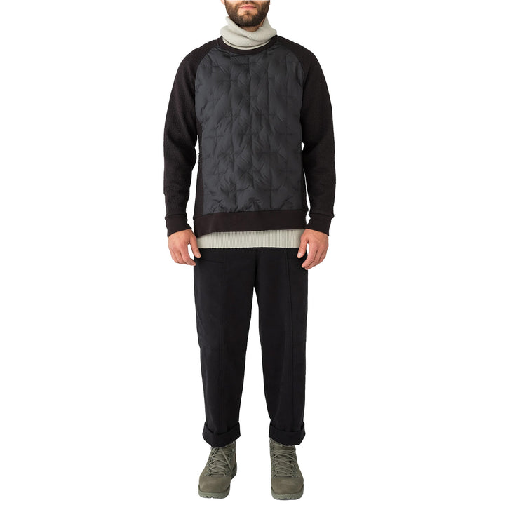 Holden Down Crew Sweater Jet Black